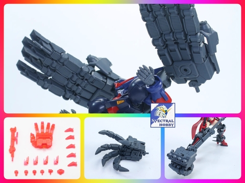 Phụ kiện mô hình Bàn tay Giant hand MSG MH16 Overed Manipulator Heavy Weapon Unit