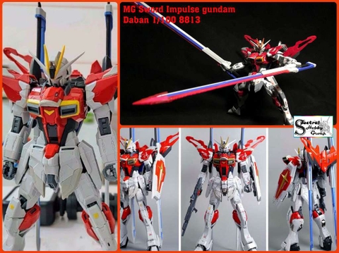 Mô hình lắp ráp MG 1/100 Sword IMPULSE gundam (kèm action base) 8813 DABAN
