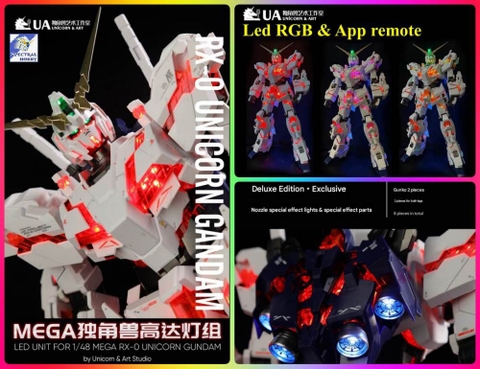 LED RGB cho Mega Size Unicorn 1/48 App Remote - UA model