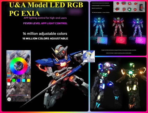 LED RGB Sound âm thanh cho PG 1/60 Exia gundam - U&A model