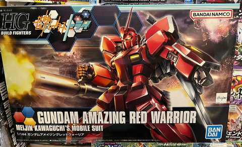 Mô hình lắp ghép HG BF 1/144 Gundam Amazing Red Warrior HGBF Bandai