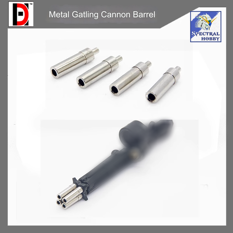 Phụ kiện mô hình Metal Gatling Cannon Nozzle barrel cho MG
