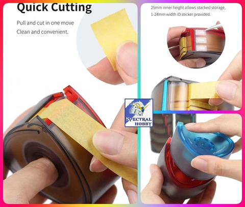 Dụng cụ DSPIAE cắt băng keo tách màu MT-B01/02 Masking Tape Cutter Model Covering Paper Storage
