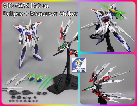 Mô hình lắp ráp MG 1/100 Gundam Eclipse Maneuver Striker back pack Daban 6658