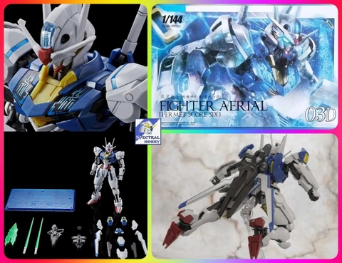 Mô hình lắp ráp HG 1/144 Fighter AERIAL PERMET SCORE SIX Witch Mercury HGWM 03D GaoGao model