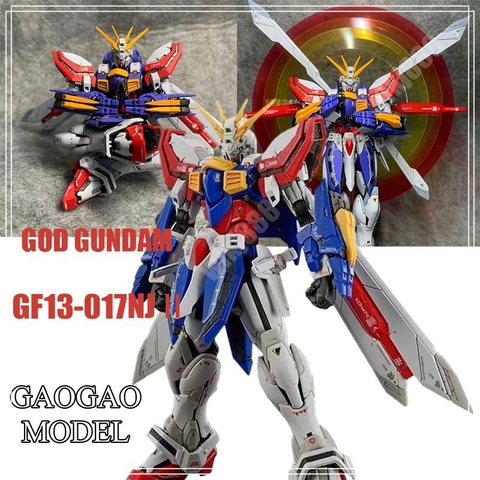 Mô hình lắp ráp RG 1/144 GF13-017NJII GOD GUNDAM GAOGAO MODEL
