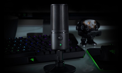 Mic thu âm Razer Seiren X Gaming microphone PC PS4 PS5