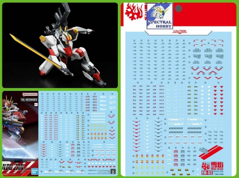 Decal nước dán mô hình Mailes Kenbu các loại Water sticker