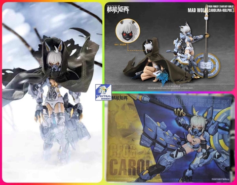 Mô hình lắp ráp Nuke matrix CF06 MAD WOLF Carolina Rolphe Cyber Forest FANTASY GIRLS