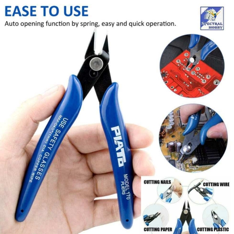 Dụng cụ Kìm cắt đa dung PLATO nipper (chân IC, dây wire, nhựa, ... )