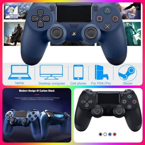 Tay cầm chơi game PS4 PC Steam Android gamepad Double Shock Wired Controller (có dây)