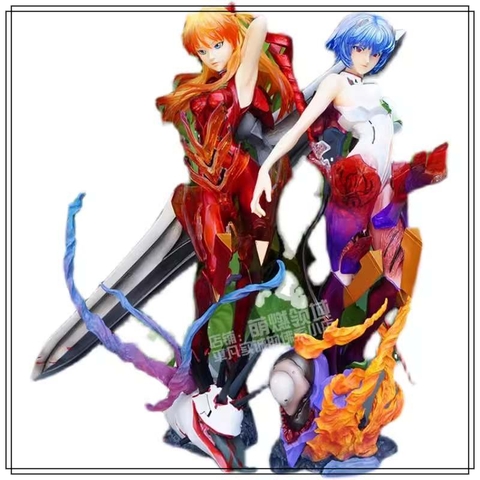 Mô hình Figure Xinhao 1/4 EVA Evangelion Ayanami Rei Asuka combo