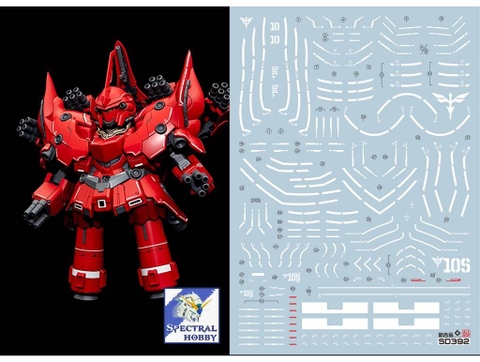 Decal nước dán mô hình Neo Zeong NT HG SD các loại Water sticker