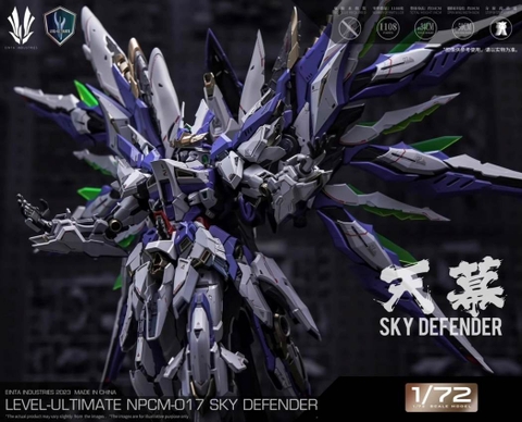 Mô hình lắp ráp 1/72 Sky Defender Level-Ultimate NPCM-017 Einta Industries