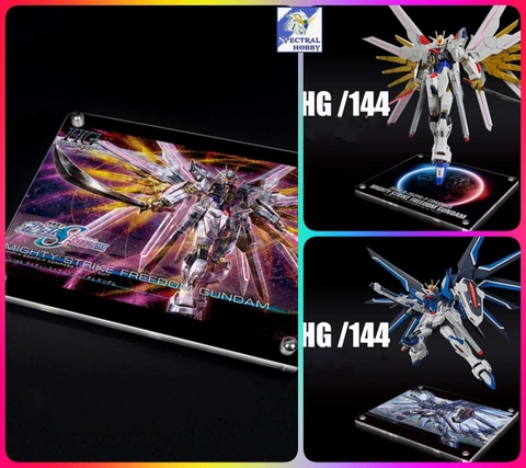 Đế giá đỡ Action Base MICA cho Rising Mighty Strike Freedom GUNDAM PLATFORM CUSTOM mg hg các loại