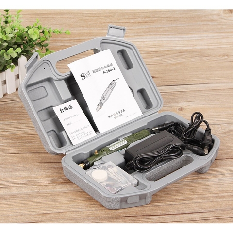 Dụng cụ mô hình máy mài khoan mini cầm tay đa năng