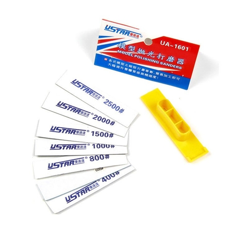 Dụng cụ mô hình - Bộ nhám Ustar UA91601 91601