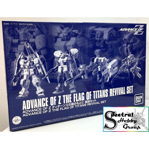 Mô hình lắp ráp HG ADVANCE OF Z THE FLAG OF TITANS REVIVAL SET gundam Bandai
