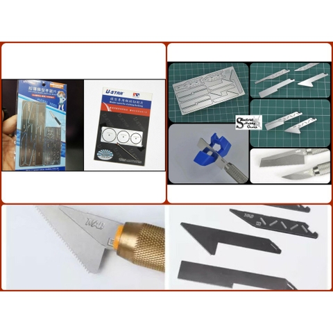 Bộ lưỡi cưa mini siêu mỏng Ultrathin hand saw blade Madwork-Ustar