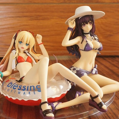 Mô hình tĩnh Anime Figure 1/7 Utaha Kasumigaoka | Eriri Spencer Sawamura Swimsuit bikini ver - Xinhao