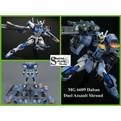 Mô hình lắp ráp MG 1/100 Gundam Duel Assault Shroud AS 6609 Daban