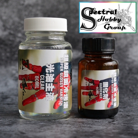 Dung dịch phủ siêu bóng bảo vệ mô hình topcoat Super Mirror Gloss Varnish clear color SH STudio