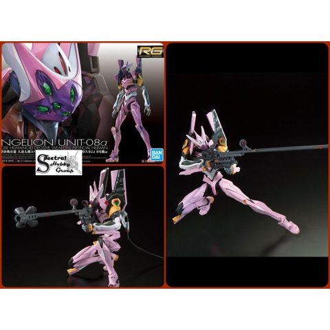 Mô hình lắp ráp EVA RG EVA08 Evangelion Type Unit 08
