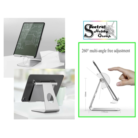 Giá Đỡ Điện Thoại Máy Tính Bảng Kim Loại Nguyên Khối S1 cực chất chắc chắn - KAERSI - Cell phone stand adjustable