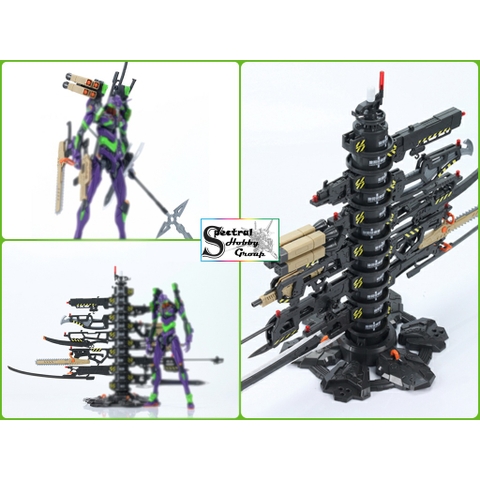 Phụ kiện mô hình Tháp vũ khí đang năng cho EVA Evangelion Weapon Arming Tree Tower