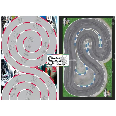 Phụ kiện RC CAR thảm đường đua Drift cho xe ô tô 1/24 - 1/28 Accessories RC