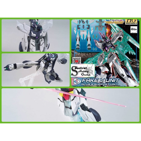 Phụ kiện lắp ráp HG 1/144 FAKE V NU UNIT Alus Support HGBD R BANDAI (SP KO KÈM GUNDAM)