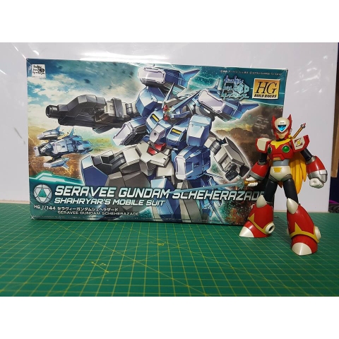 Mô hình lắp ghép HG 1/144 Seravee Gundam Scheherazade hgbd bandai