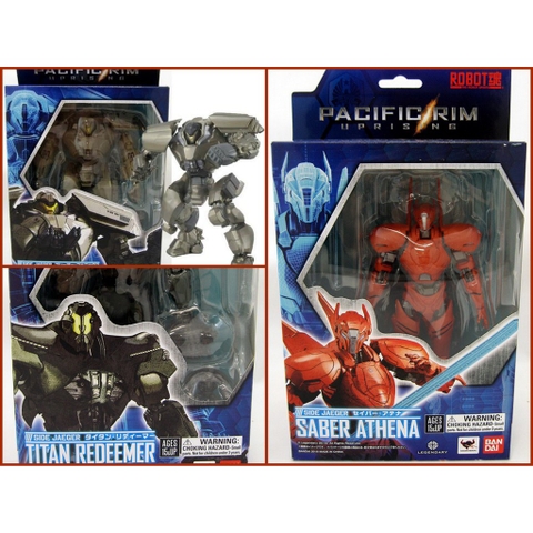 Mô hình Action Figuer Pacific Rim 2 Saber Athena Bracer Phoenix Titan Redeemer