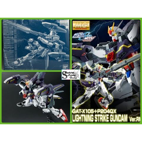 Mô hình lắp ráp MG 1/100 Lightning Strike Gundam Ver.RM - P BANDAI