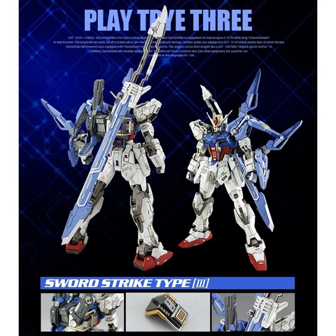 Phụ kiện lắp ghép mg 1/100 SWORD STRIKE MC model