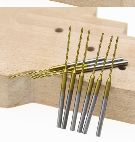 Dụng cụ mũi khoan tốc độ cao Titanium 0.8 - 2.0mm PCD high speed steel twist drill 2.35mm