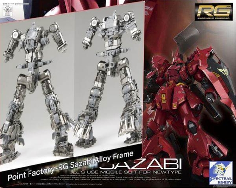 Bộ Metal frame cho RG Sazabi - Dian Chang Point Factory