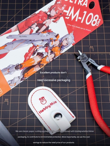 Kìm cắt mô hình HOBBY MIO HM108 Pro 2.0 Ultra Thin Blade Nipper plastic