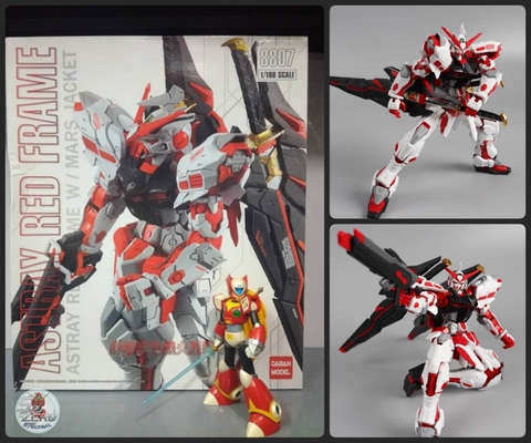 Mô hình lắp ráp MG 1/100 Astray Red Frame Mars Jacket gundam daban