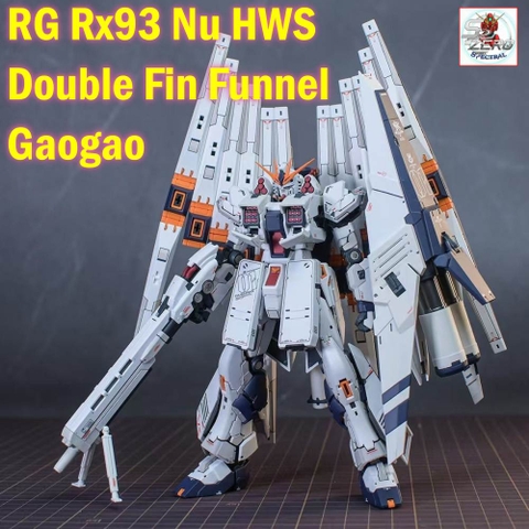 Mô hình lắp ráp RG 1/144 Rx93 Nu gundam HWS double fin funnel - Gaogao model