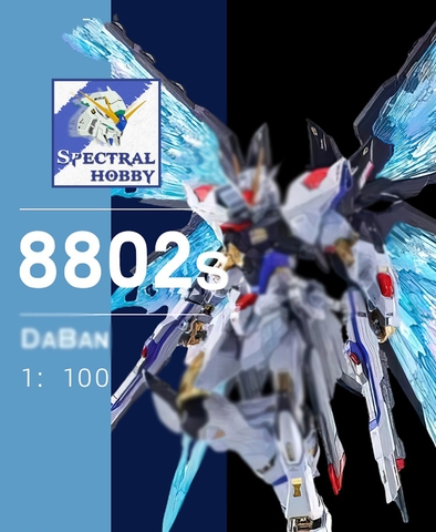Mô hình lắp ráp MG Strike Freedom Soul Blue ver MB 1/100 8802S daban