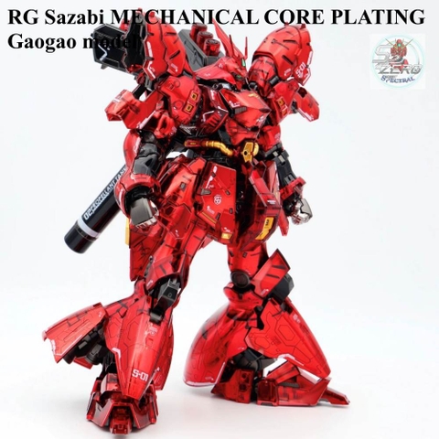 Mô hình lắp ráp RG 1/144 Sazabi MECHANICAL CORE PLATING - RG29B Gaogao model