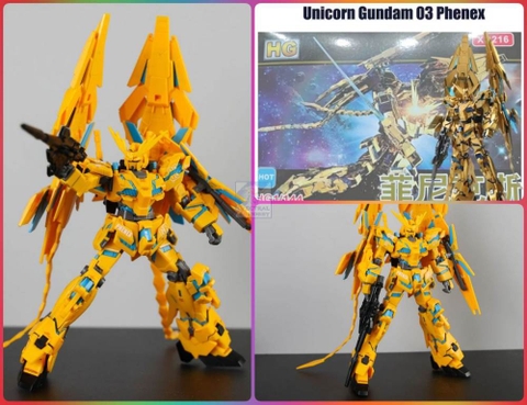 Mô hình lắp ráp HG 1/144 Unicorn Gundam 03 Phenex NT - XD model