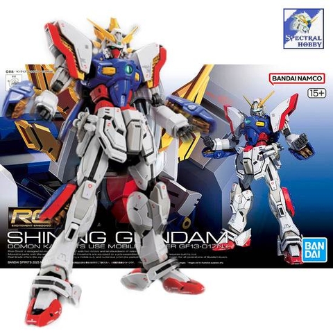 Mô hình lắp ráp RG 1/144 Shining Gundam - Bandai