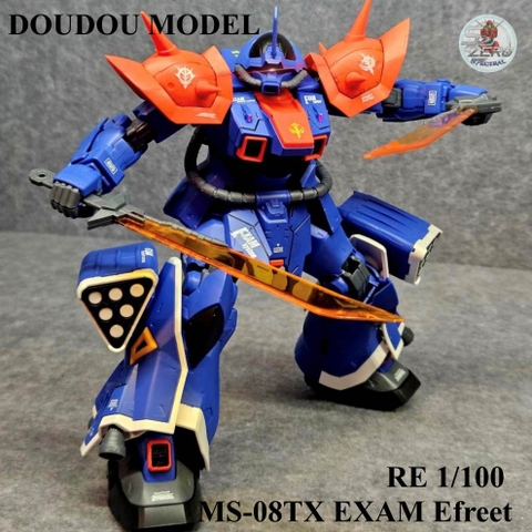Mô hình lắp ráp RE1/100 Efreet MS-08TX[EXAM] (decal+Base) - DOUDOU model