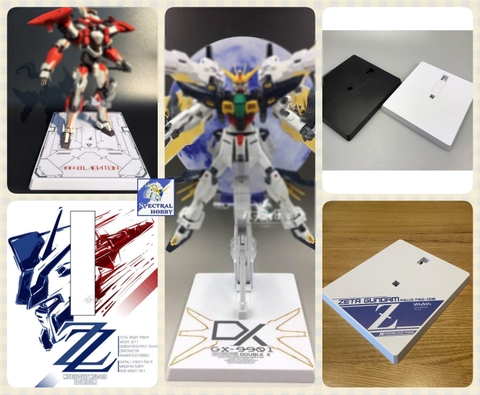 Đế Giá đỡ mô hình Action Base MB F91 Z ZZ Black White The Wind MG HG RG SD Trắng Đen các loại