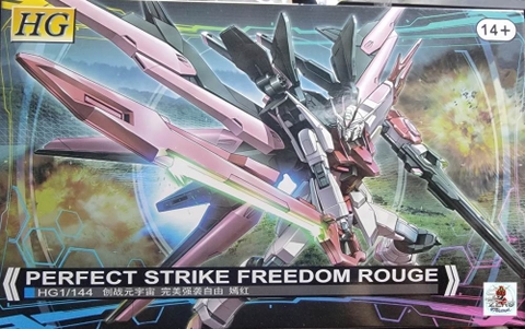 Mô hình lắp ráp HG 1/144 Perfect Strike Freedom Rouge - XYS Model (+decal)