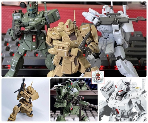 Mô hình lắp ráp HG 1/144 RGM-79S GM Spartan series - XFS model