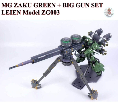 Mô hình lắp ráp MG 1/100 Zaku II Big Gun Thunderbolt Ver ZG003 Leien Model