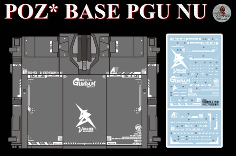 Decal nước Base PGU Nu RX93